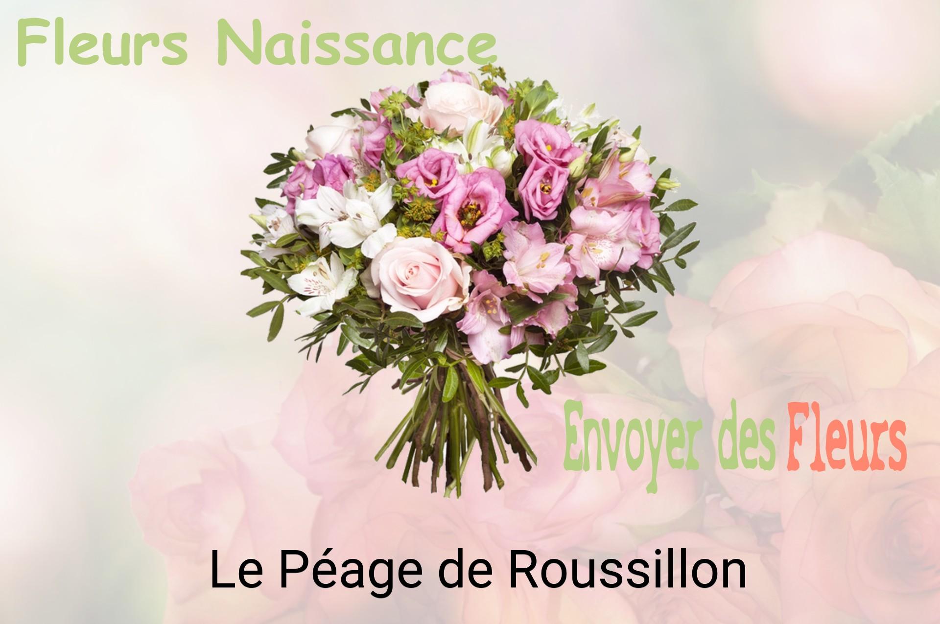 Bouquet de fleurs de naissance livré à Le Péage-de-Roussillon